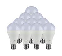 V-TAC Ampoule LED - SMD - Samsung - Support E27 - IP20 - 15W - Blanc chaud - 3000K - 66.5 x 134mm - Lot de 10