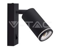 V-tac applique 1xGU10 ampoule exclue noir - VT-429 - 10294