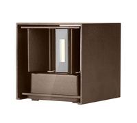 V-TAC Applique carrée LED | Bridgelux | IP65 Waterproof | Corten | 11W | 1360 Lumens | 3000K