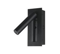 V-TAC Applique LED de chevet - CREE - IP20 - Noir - 2W - 76 Lumens - 3000K