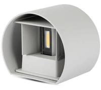 VT-7083 - Luminaire extérieur à faisceau V-TAC, gris, 3 000 K, arrondi
