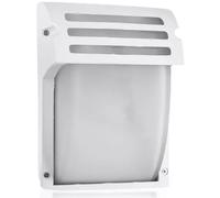 1 pz Wall Lamp Frost Glass Matt White