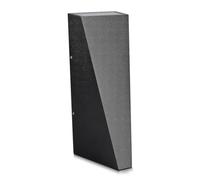 V-TAC Applique murale triangulaire moderne IP65 étanche pour jardin, garage, couloir, terrasse, 6 W 4000 K, lumière douce, aluminium, 6 W, blanc jour