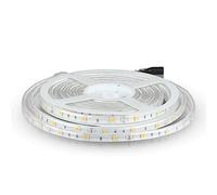 V-TAC - BANDE LED DE 5 MÈTRES 4.8W PAR MÈTRE 12V LUMIÈRE NATURELLE 4000K POUR L'EXTÉRIEUR IP65 2460