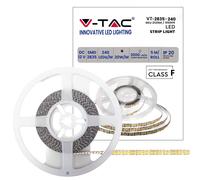 V-TAC Bande Lumineuse LED - IP20 - 6500K - Prix/1m (rouleau de 5m)