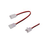 V-TAC Bande Lumineuse LED | Accessoires | Double Tête | Connecteur | 10MM