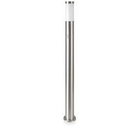 V-TAC Borne d'éclairage extérieur VT-838, IP44, E27, capteur PIR, acier inoxydable, 1100mm, VT-8967, Ni-satin
