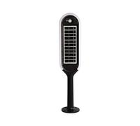 V-TAC Borne d'éclairage solaire | IP65 étanche | Blanc + Noir | 5W| 400 lumens | 4000K