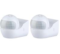 V-TAC Détecteur de Mouvement Infrarouge 180° Blanc (Lot de 2)