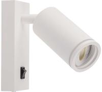 V-TAC GU10 lampe murale blanche pour chambre à coucher avec interrupteur VT-429-10295