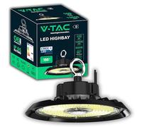 Highbay LED 100W 15500lm 6500K IP65 - éclairage industriel UFO CREE entrepôt