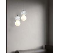 V-TAC Lampe à suspendre | Série Marbre | G9 | IP20 | Blanc
