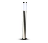 V-TAC - LAMPE DE JARDIN E27 LAMPE DE JARDIN E27 LARGE ATTACK H80 CM AMPOULE H80 CM ACIER INOXYDABLE ET POLYCARBONATE POLYCARBONATE VT-838 8625