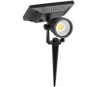 V-TAC Lampe de jardin solaire VT-952 6662 LED 2.00 W blanc noir G