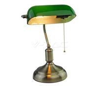V-TAC LAMPE DE TABLE BRONZE VERT ATTAQUE E27 3912