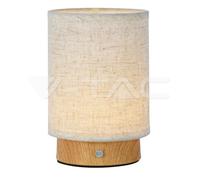 V-tac lampe de table rechargeable avec usb 3W 3000K couleur beige VT-7569 - 2309