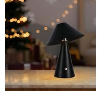 V-TAC Lampe de table rechargeable - IP20 - Noir - 3W - 200 Lumens - 3IN1