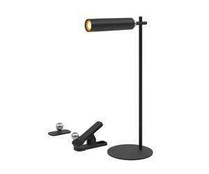 V-TAC Lampe de table rechargeable - IP20 - Noir - 3W - 300 Lumens - 4000K