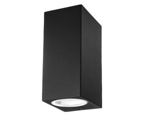 V-TAC Lampe murale d'extérieur - Appliques murales - Support GU10 - IP44 - Noir