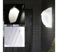 V-Tac Lampe Murale Extérieure ALU Verre IP44 Moderne 1x E27, 24,5x18x9,3 cm