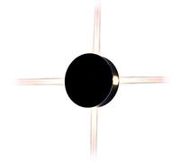 V-TAC Lampe murale LED 4 W, Wall Light Ip65 forme ronde, 3000 K