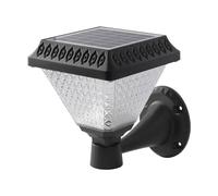 V-TAC Lampe Solaire LED 0,8W 3IN1 IP44 Noire Avec Capteur & Télécommande