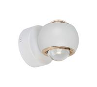 V-TAC LED Applique ronde à LED - IP20 - Corps blanc - 10W - 950 Lumens - 3000K