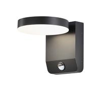 V-TAC LED Applique Rotative | Capteur PIR | Etanche IP65 | Noir | 17W | 2520 Lumens | 4000K