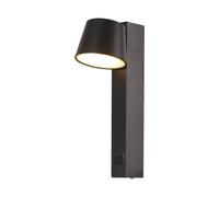 V-TAC LED Applique Rotative - IP20 - Noir - 8W- 900 Lumens - 3000K