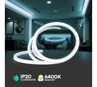 V-TAC LED COB Strip Light - IP20 - 6400K - Prix/1m (5m Roll)