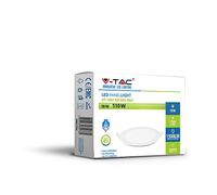 V-TAC LED Premium Panel - Downlight encastrable au plafond blanc 18w 4000K Day blanc avec driver à 225mm