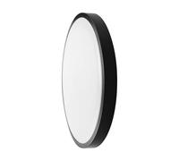 V-TAC LED Round Dome Light - IP44 - Noir - 30W - 3000 Lumens - 4000K - 350MM