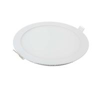 V-TAC LED Round Mini Panel - Série Premium - IP20 - Blanc - 12W - 1160 Lumens - 2700K