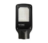 V-TAC LED Slim Streetlight - IP65 Waterproof - Noir - 30W - 2510 Lumens - 6500K