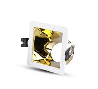 V-TAC LED Spot Light - Appareil encastré - GU10 - IP20 - Blanc + Or