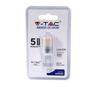 V-TAC LED Spotlight Samsung Chip - G9 2,5 W Plastic 3000 K