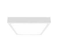 V-TAC LED Square Dome Light - Détecteur de micro-ondes - IP44 - Blanc - 24W - 2400 Lumens - 4000K - 295MM