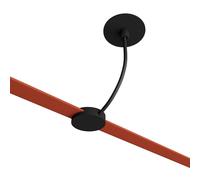 V-TAC LED Track Light - Accessoires - Connecteur de câble encastré - IP20 - Noir