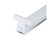 V-TAC LED Tube - Raccord double - IP20 - Blanc - 60CM x 2