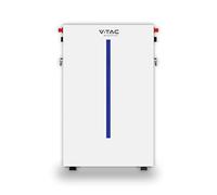 V-TAC LFP Batterie au Lithium pour Le Stockage des systèmes photovoltaïques 6,14Kwh 51,2V BMS intégré CEI-021 SKU 11539