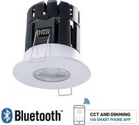 V-TAC Luminaire LED 10W Bluetooth White Dimmable IP65 VT-7710D chaud-froid 850lm