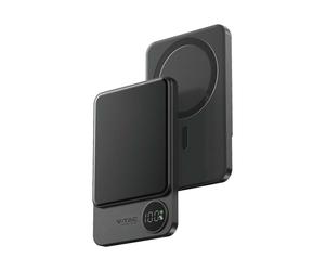 V-TAC Magnetic Power Bank - Sans fil - Gris spatial - 5000mAh