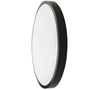 V-TAC VT-8630B-RD 30W IP44 plafonnier LED rond NOIR 360° design moderne 6500K -