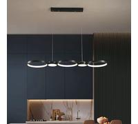 V-TAC Plafonnier design - IP20 - Corps noir - 38W- 4560 Lumens - 4000K