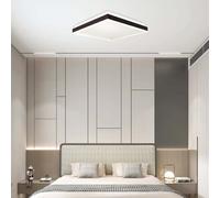 V-TAC Plafonnier LED carré VT-7781-B, 18W, 4000K, 1490lm, IP20, noir