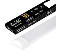V-TAC Plafonnier LED Linéaire - 60 cm 15W - [SÉRIE EVOLUTION] - Tube LED - Lampe Rectangulaire IP20 pour Mur, Garage, Entrepôt, Bureau - Couleur de Lumière 4000k Blanc Naturel
