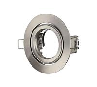 V-TAC Porte-Spot orientable Rond à encastrer pour Fixation Gu10