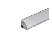 V-TAC Profilé d'angle en aluminium pour bande LED, blanc