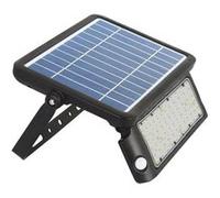 V-TAC Projecteur de jardin solaire VT-787-10 9869 LED 10.00 W blanc lumière du jour noir G