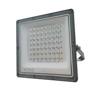 V-TAC Projecteur LED - 100lm/w - IP65 Waterproof - Gun Grey - 50W - 4700 Lumens - 3IN1